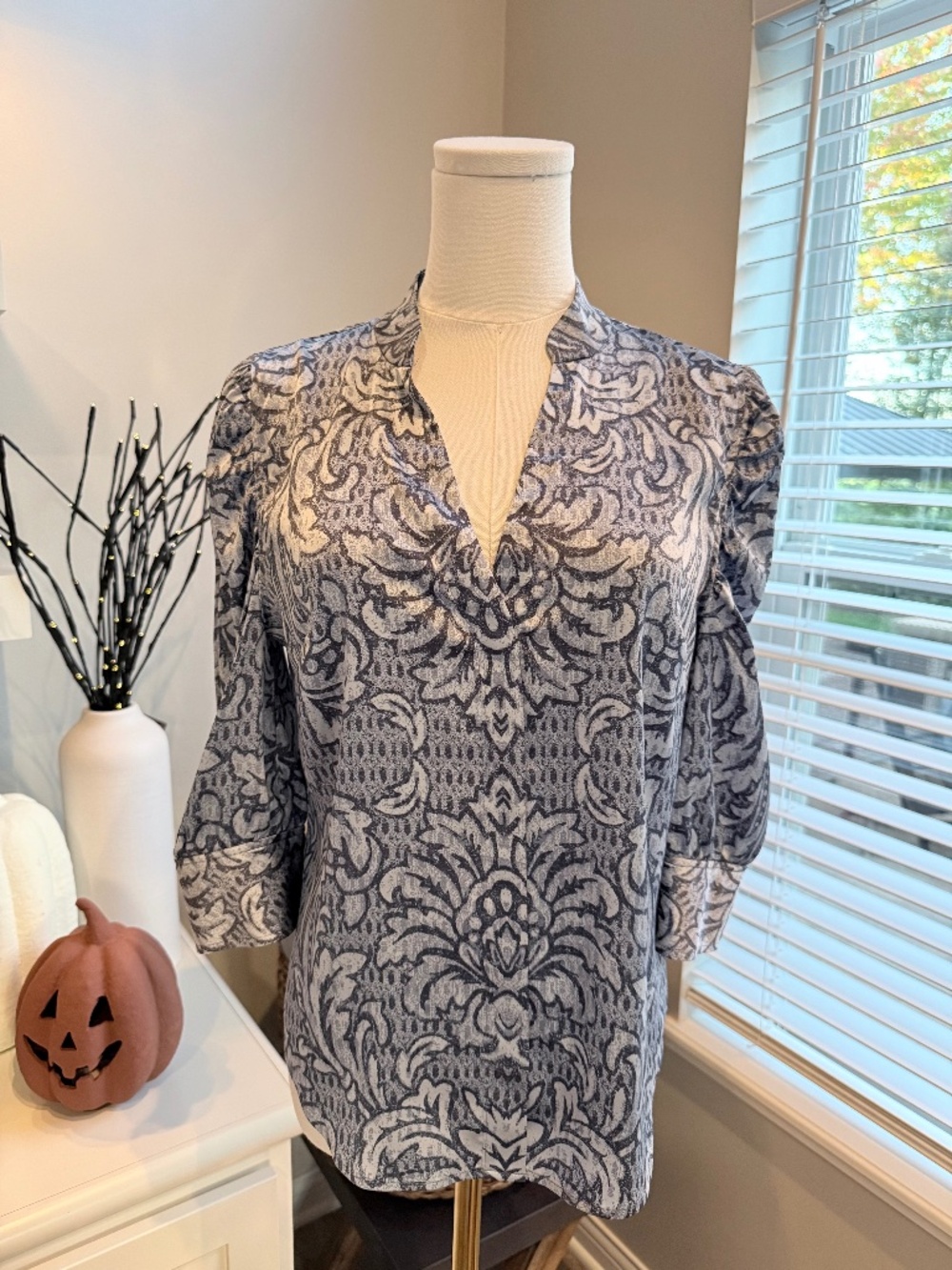 WHBM Work Blouse